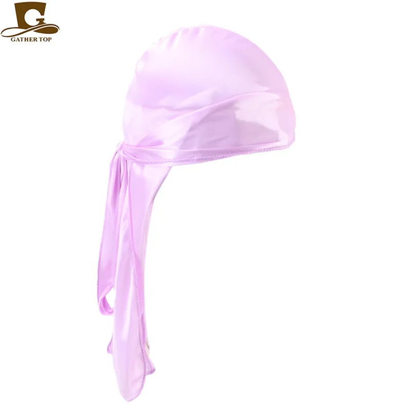 Unisex Velvet Durags Bandana Turban Hat Pirate Hats Wigs Doo Durag Biker Headwear Headband Pirate Hat Designer Durags-9